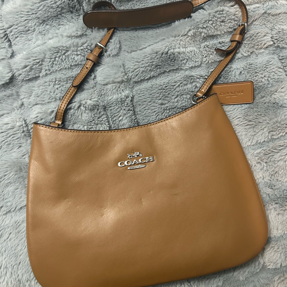 Coach Brown Leather Shoulder Bag